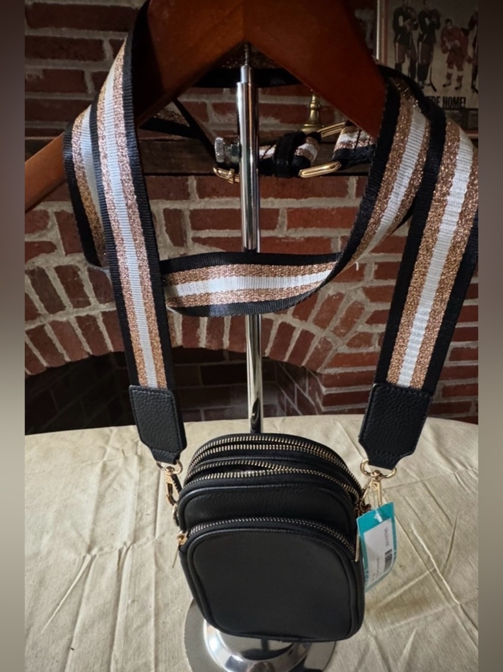 🆕Mali + Lili Josie Triple Zip Crossbody Bag